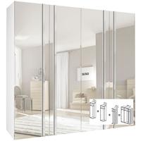 Gautier Odea Wardrobe with Mirror Door - W 180cm (3 x 60cm)