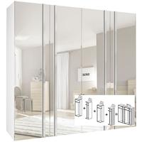 Gautier Odea Wardrobe with Mirror Door - W 240cm (4 x 60cm)