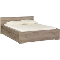 Gami Brooklyn Oak Ash and Taupe Bed with Drawer