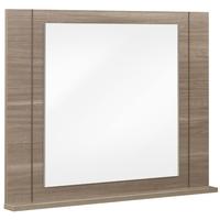 gami moka charcoal oak mirror wall mounted