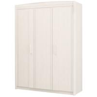 Gami Montana Whitewashed Ash Wardrobe - 3 Door