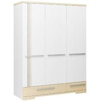 Gami Titouan Wardrobe - 3 Door 2 Drawer