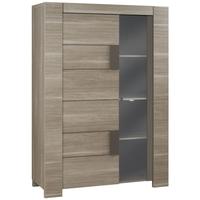 Gami Atlanta Charcoal Oak Lounge Cabinet