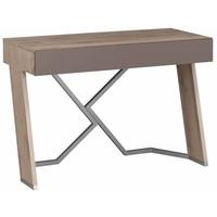 gautier addict sierra oak console table 1 drawer