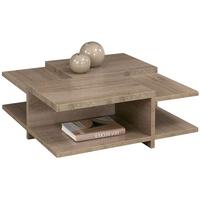 Gautier Brem Smoked Oak Square Coffee Table - 1 Drawer