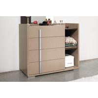 gautier tactil chocolate chest of drawer 4 drawer