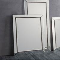 Gallery Direct Regent Leaner Pewter Mirror - H 120cm