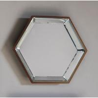 Gallery Direct Pacific Hexagon Mirror (Set of 6)