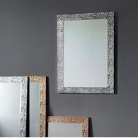 Gallery Direct Kingswa Metallic Silver Mirror (Set of 4) - H 63.5cm