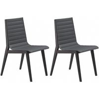 Gautier Glen Graphite Grey Dining Chair (Pair)