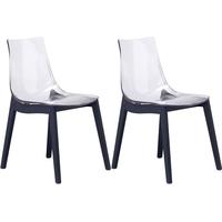 Gautier Iris Clear Dining Chair (Pair)