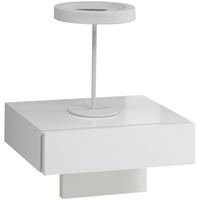 Gautier Premium White Bedside Table - 1 Drawer