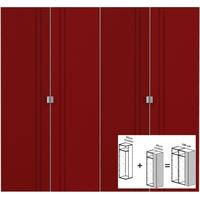 gautier odea sienna textile door wardrobe w 150cm