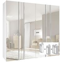 Gautier Odea Wardrobe with Mirror Door - W 180cm (2 x 90cm)