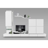 Gautier Adulis White Lacquered Living Room Configuration 1