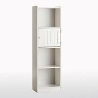 Gaby Solid Pine 4-Compartment Storage Module