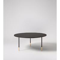 Galway Coffee table in Charcoal & Brass