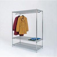 GARM2460S - GARMENT HANGING RAIL UNIT HxWxL - 1590x610x1525mm, STATIC