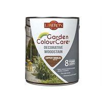 garden colourcare exterior woodstain white cedar 25 litre