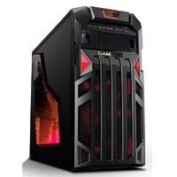 Game Max Centurion Gaming Case with Front & Rear Red LED Fans