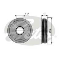 Gates T36054 Tensioner Pulley, Ribbed Drive Belt