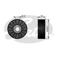 GATES T38007 Guide Pulley For V-Ribbed Belt