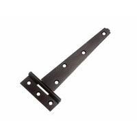 Gate Shed Door Tee t Hinge 6 Inch 150MM Black + Screws ( 6 pairs )