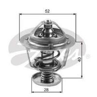 GATES TH24782G1 Coolant Thermostat