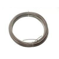 Galvanised Garden Fence Wire 2 Mm 20 Metres ( 3 rolls each 500g in weight )