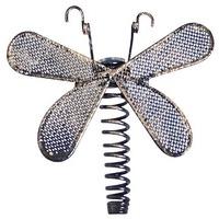 Garden kraft 19530 Benross Metal Dragonfly LED Solar String Lights (Set of 10)