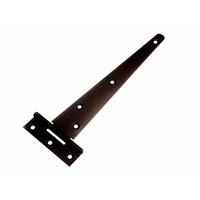 Gate Shed Door Tee t Hinge 8 Inch 200MM Black + Screws ( 10 pairs )