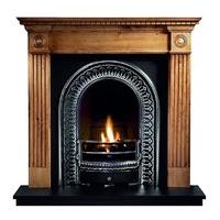 gallery roundel wooden fire surround