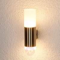gabriel led outdoor wall light stainless steel