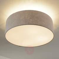 gala felt ceiling light in grey