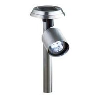 Garden Stainless Steel Solar Powered Spot Light