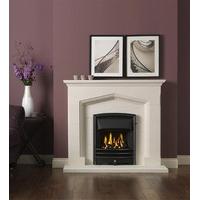 Gallery Kendal Limestone Fireplace Package With Gas Fire