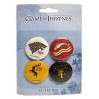 game of thrones button badge set b