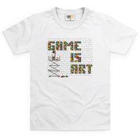 Game is Art Kid\'s T Shirt