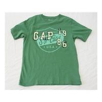 gap 10 11 years green t shirt