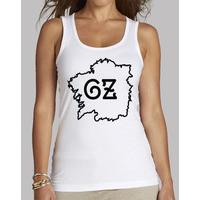 galiza camisole map branca / black - muller