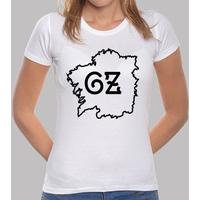 galiza camisole map branca / black - muller