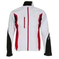 Galvin Green Aron Gore-Tex Paclite Waterproof Golf Jacket White/Electric Red