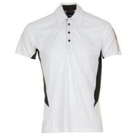 Galvin Green Millard Polo Shirt White/Electric Red/Black