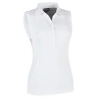 Galvin Green Maya Ladies Sleeveless Shirt White