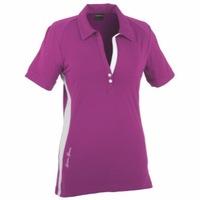 Galvin Green Martha Ladies Polo Shirt Purple Rain/Platinum/White