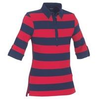 Galvin Green Mae Ladies Golf Polo Shirt Midnight Blue/Red