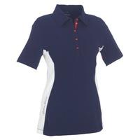 Galvin Green Mabel Ladies Golf Polo Shirt Midnight Blue/White