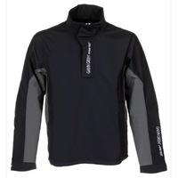 galvin green angus gore tex half zip waterproof jacket blackgunmetalwh ...