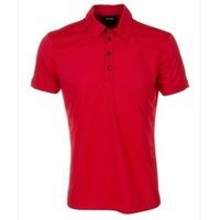 Galvin Green Mason Polo Shirt Electric Red/Black