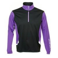 Galvin Green Brett Half Zip Jacket Black/Purple/White